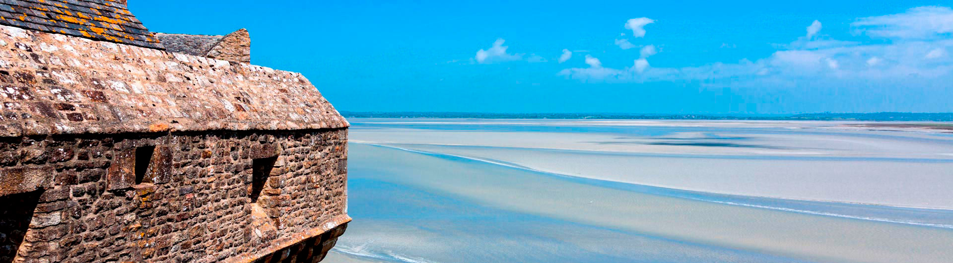 Vue de la baie du Mont Saint Michel