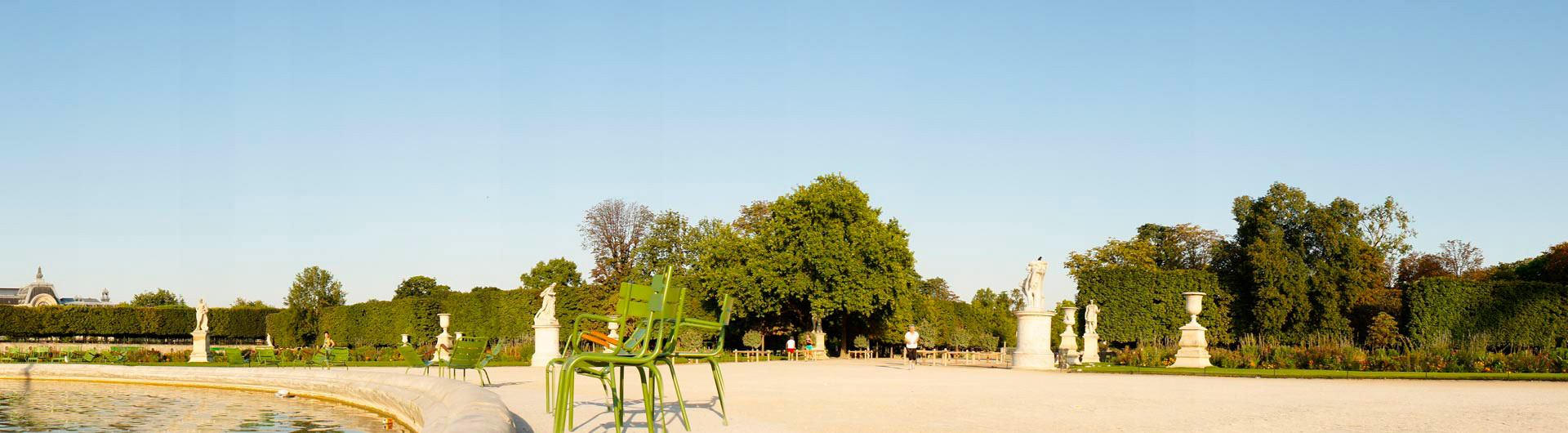 Le jardin des Tuileries