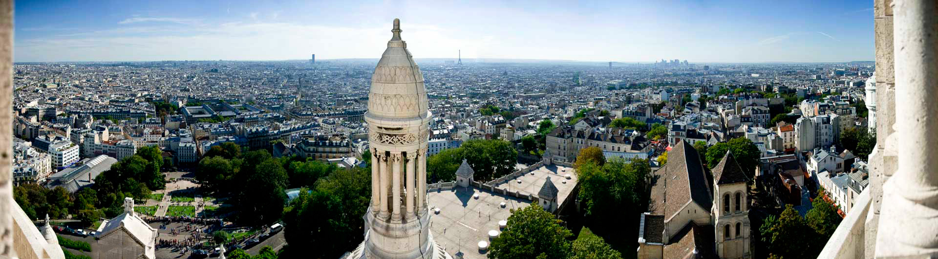Paris vu de la Basilique du Sacré Coeur
