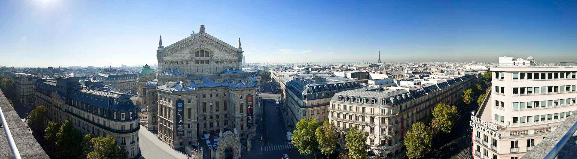 L'opéra vu du Printemps